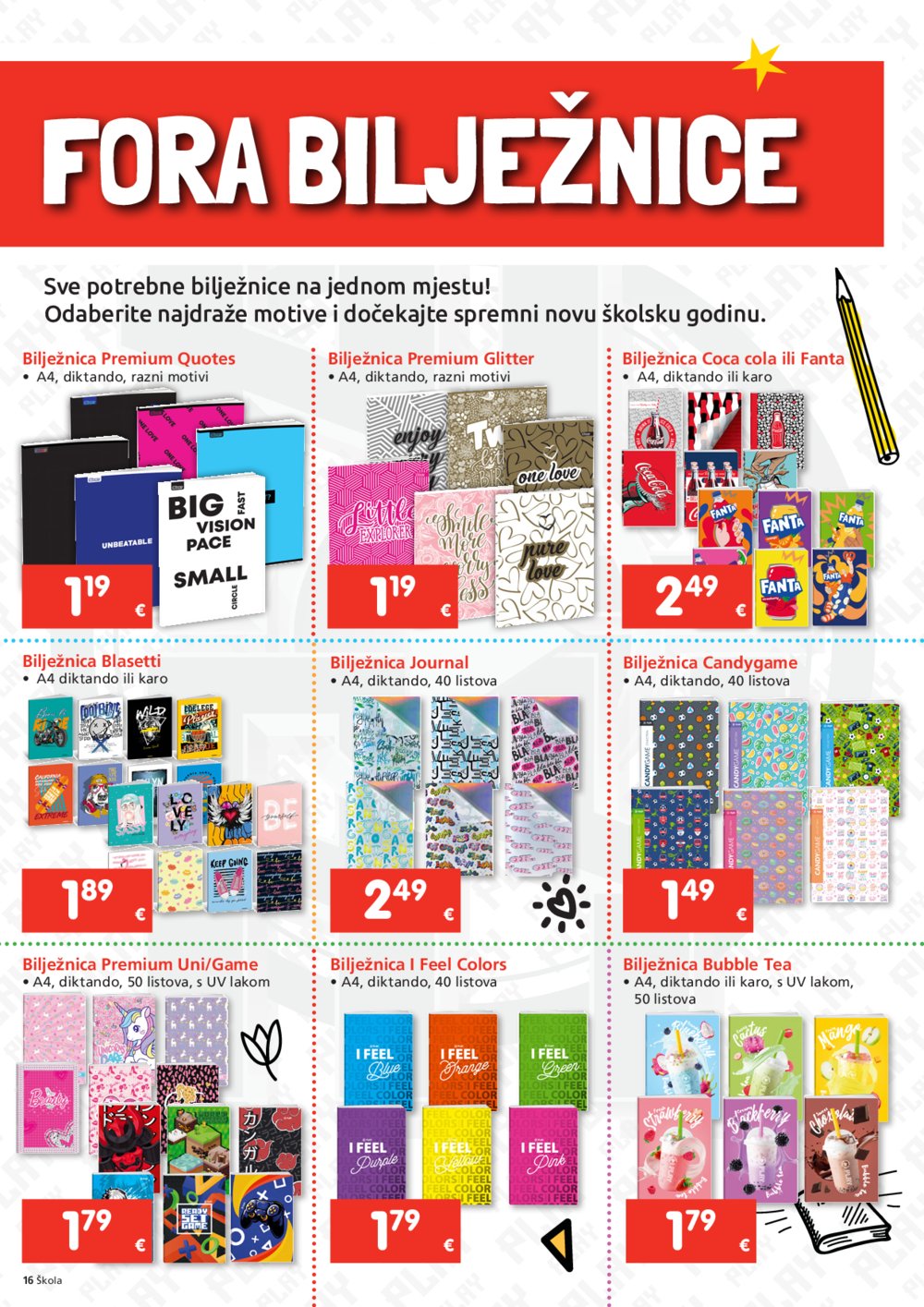 INTERSPAR katalog Počinje škola 24.07.-17.09.2024.