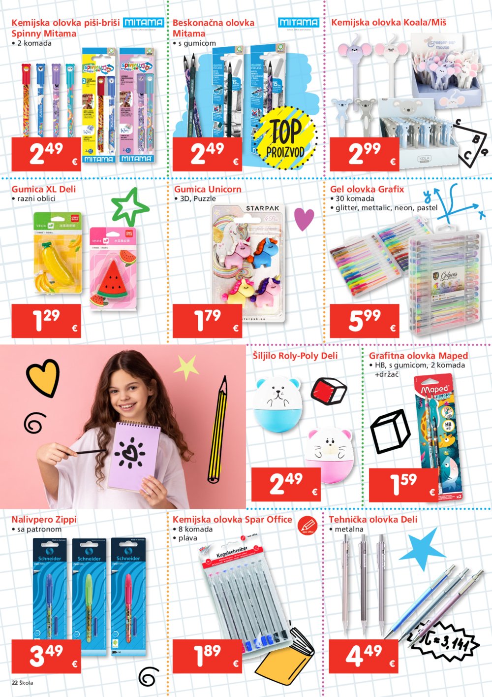 INTERSPAR katalog Počinje škola 24.07.-17.09.2024.