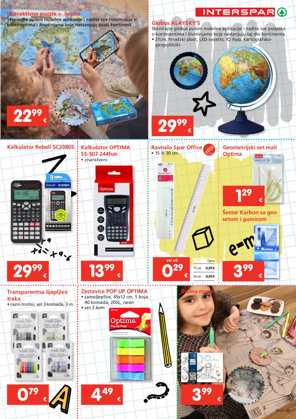 INTERSPAR katalog Počinje škola 24.07.-17.09.2024.