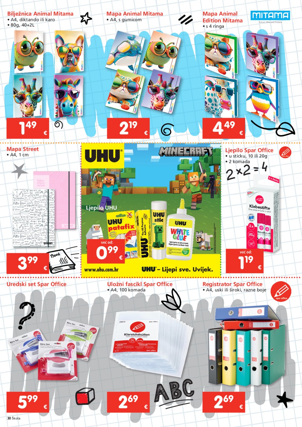 INTERSPAR katalog Počinje škola 24.07.-17.09.2024.