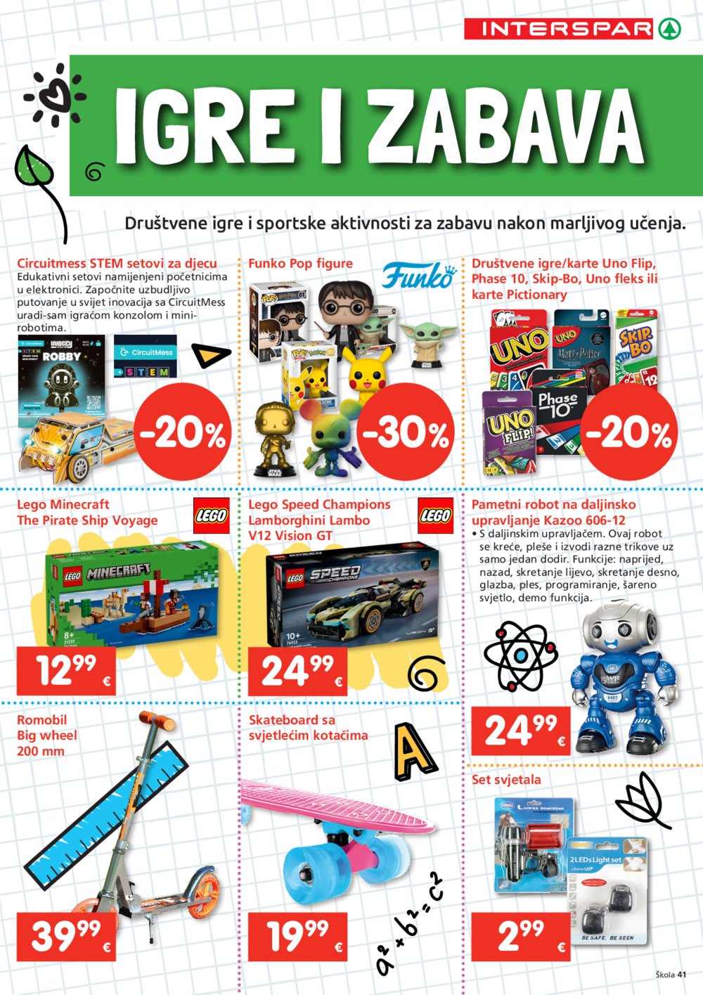 INTERSPAR katalog Počinje škola 24.07.-17.09.2024.