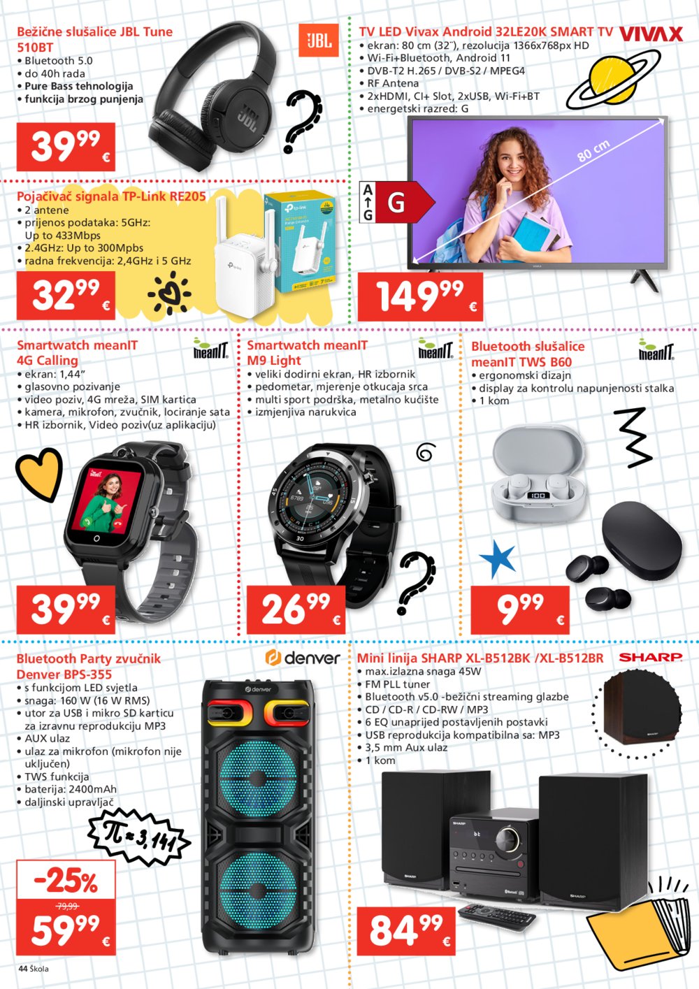 INTERSPAR katalog Počinje škola 24.07.-17.09.2024.