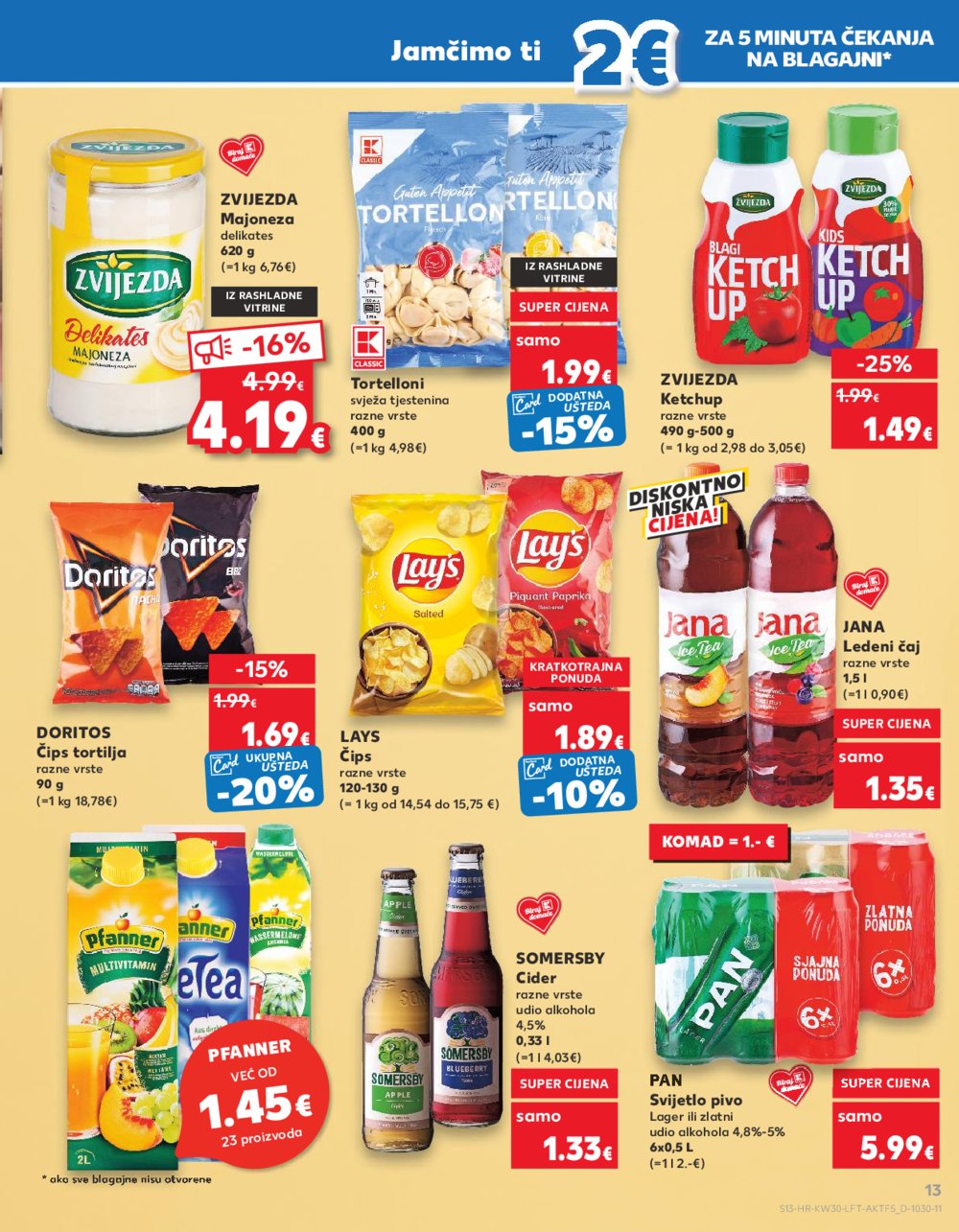 Kaufland katalog Akcija 24.07.-30.07.2024. Odabrane poslovnice