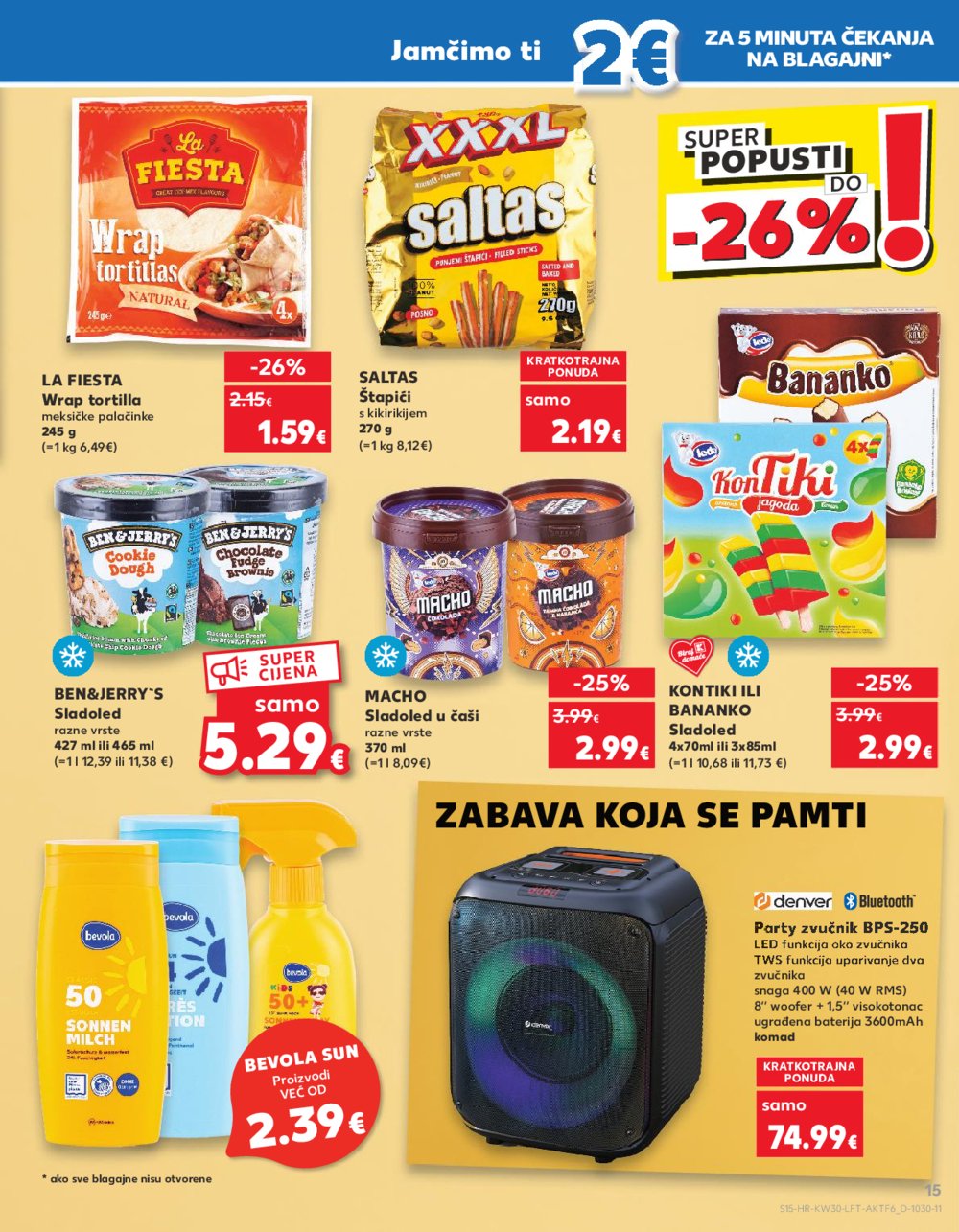 Kaufland katalog Akcija 24.07.-30.07.2024. Odabrane poslovnice