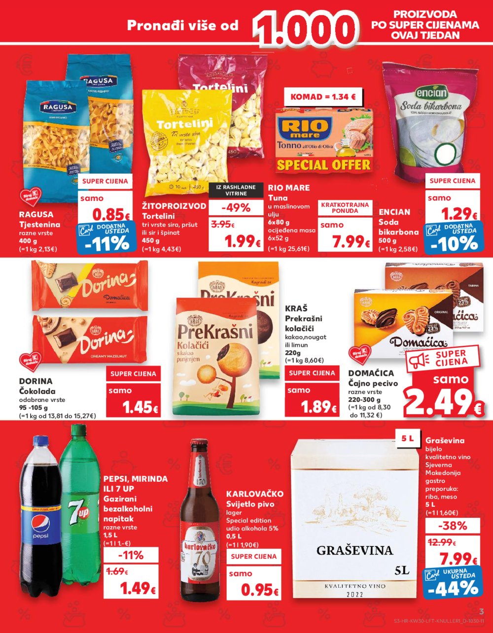 Kaufland katalog Akcija 24.07.-30.07.2024. Odabrane poslovnice