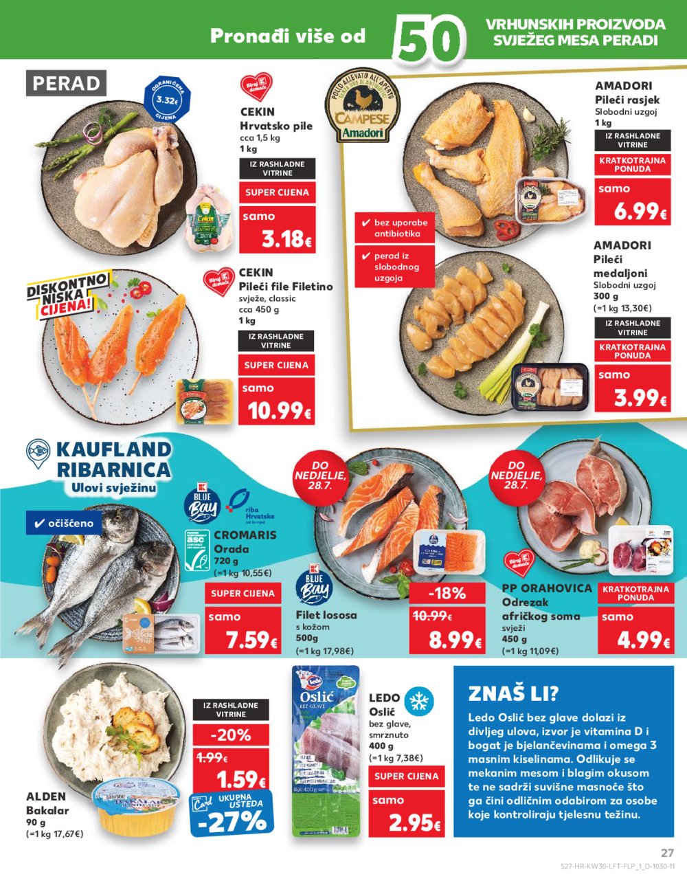 Kaufland katalog Akcija 24.07.-30.07.2024. Odabrane poslovnice