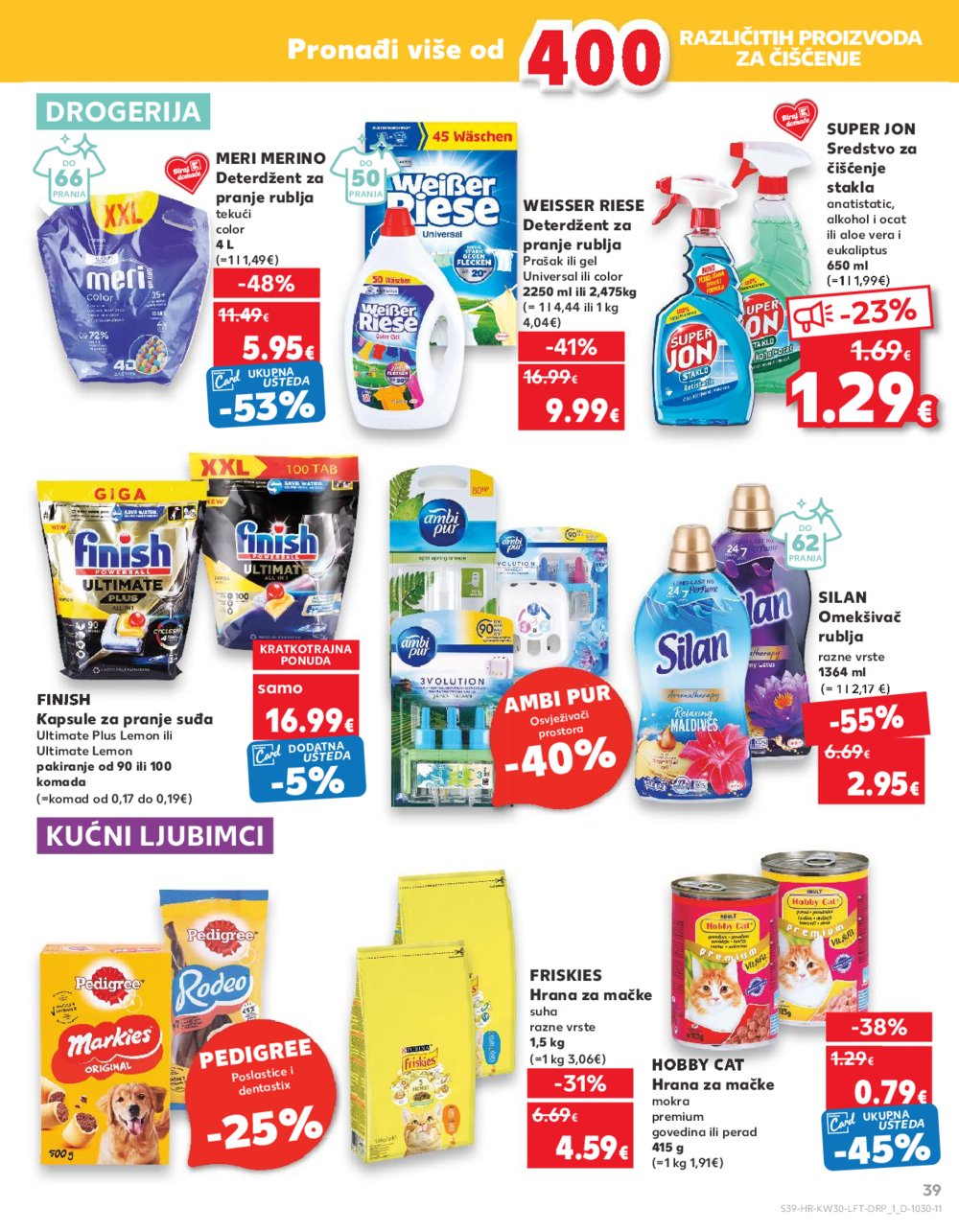 Kaufland katalog Akcija 24.07.-30.07.2024. Odabrane poslovnice