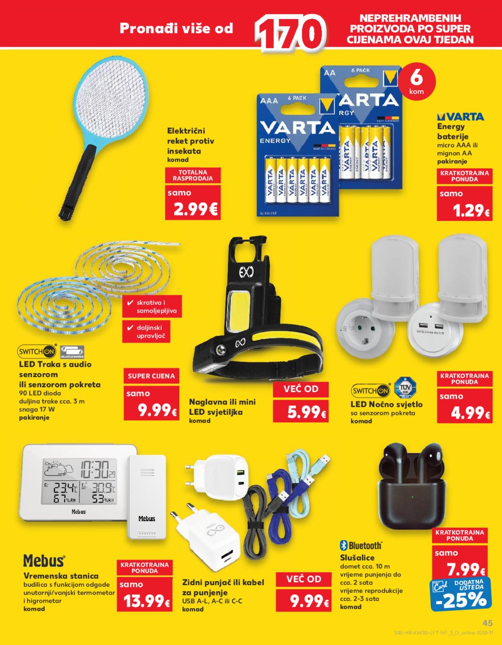 Kaufland katalog Akcija 24.07.-30.07.2024. Odabrane poslovnice