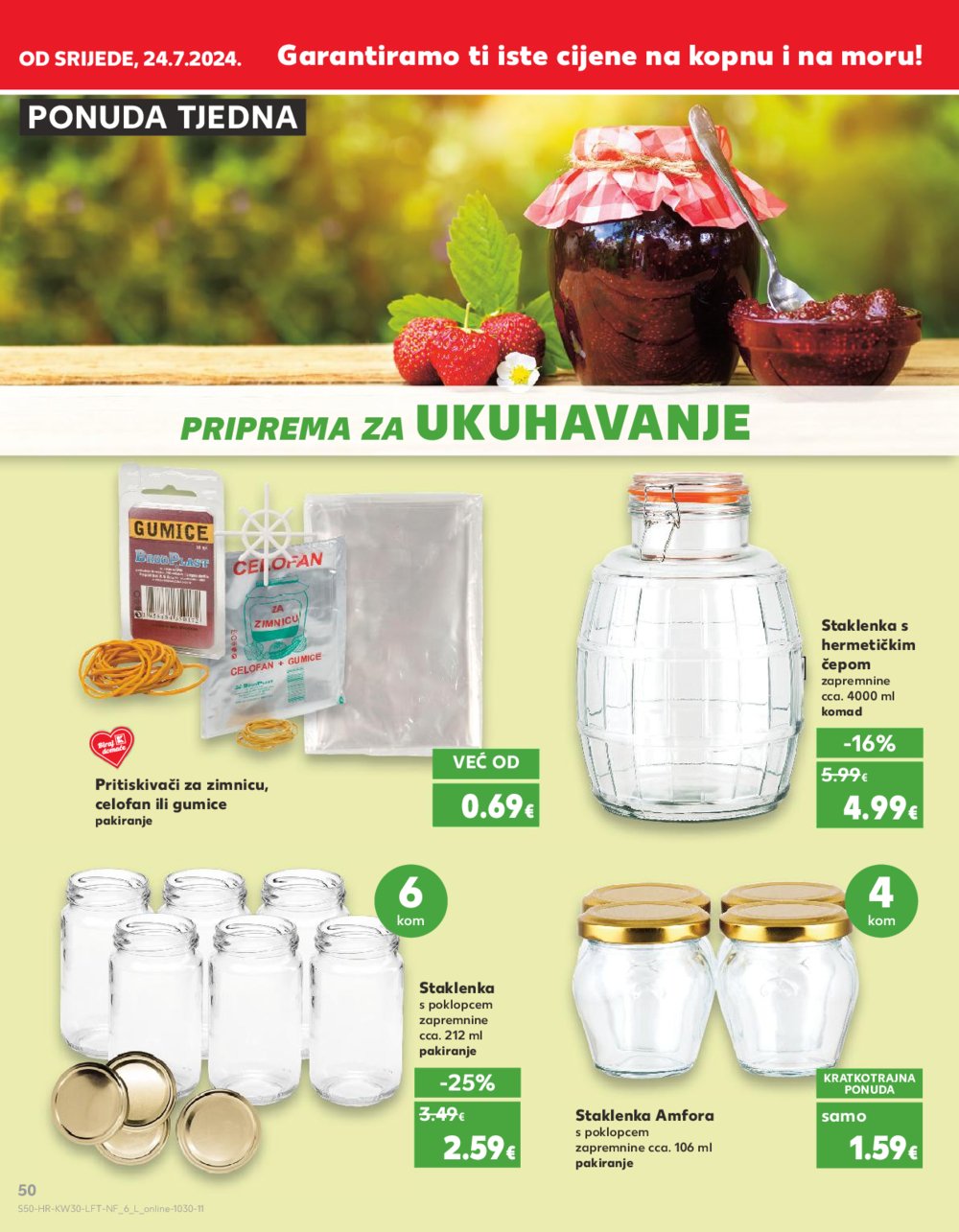 Kaufland katalog Akcija 24.07.-30.07.2024. Odabrane poslovnice