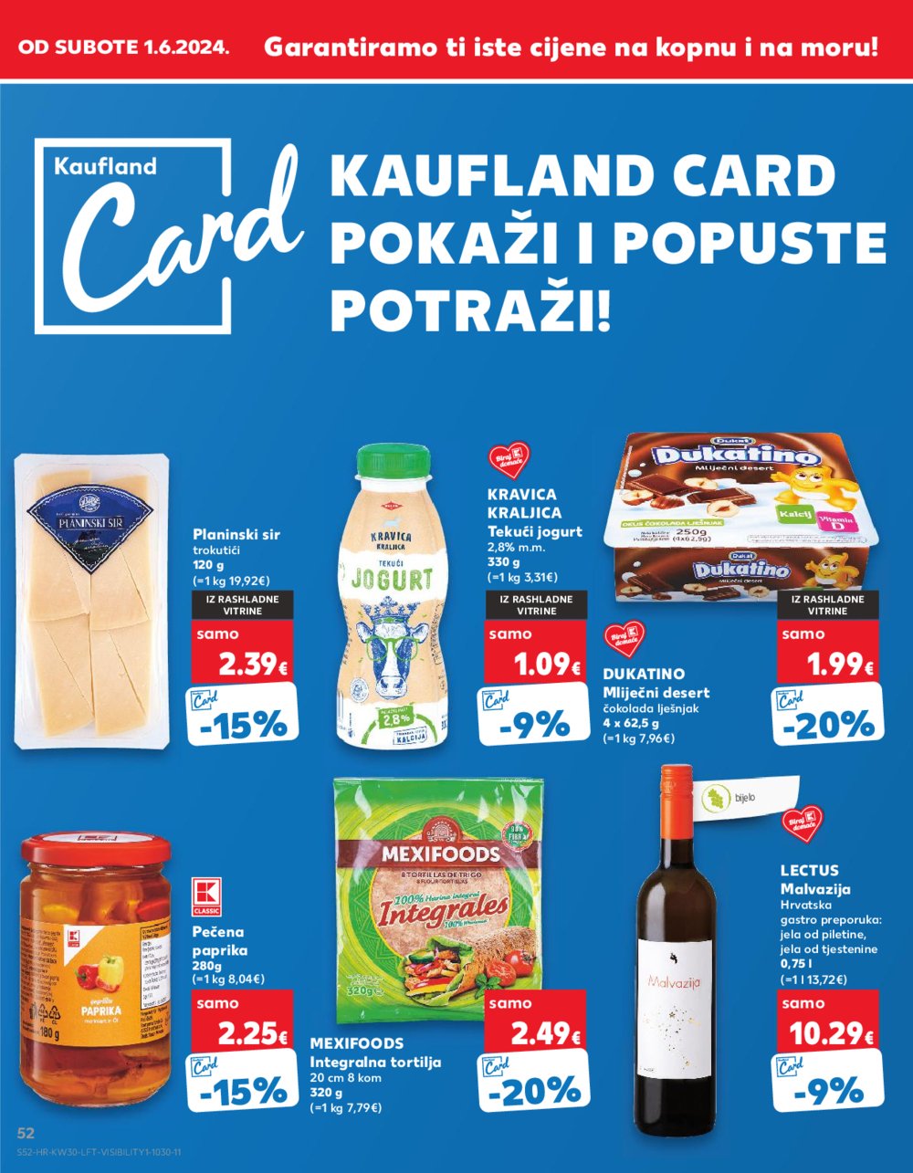 Kaufland katalog Akcija 24.07.-30.07.2024. Odabrane poslovnice