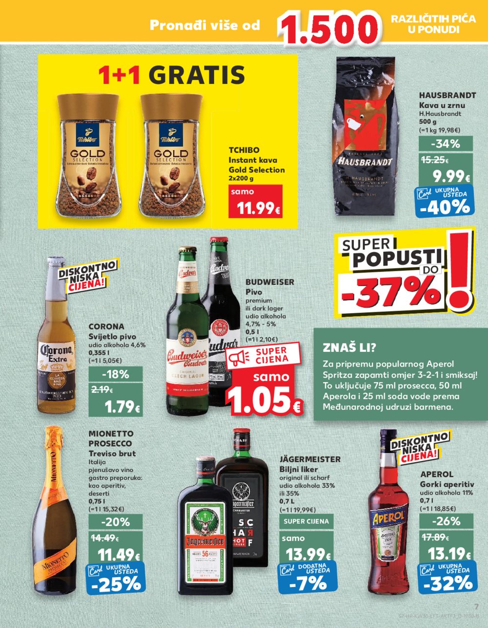 Kaufland katalog Akcija 24.07.-30.07.2024. Odabrane poslovnice