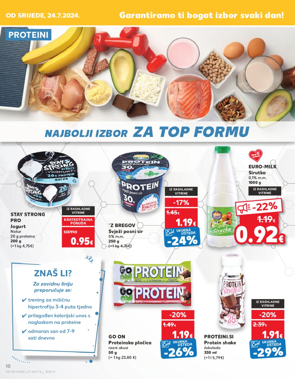 Kaufland katalog Akcija 24.07.-30.07.2024. Odabrane poslovnice