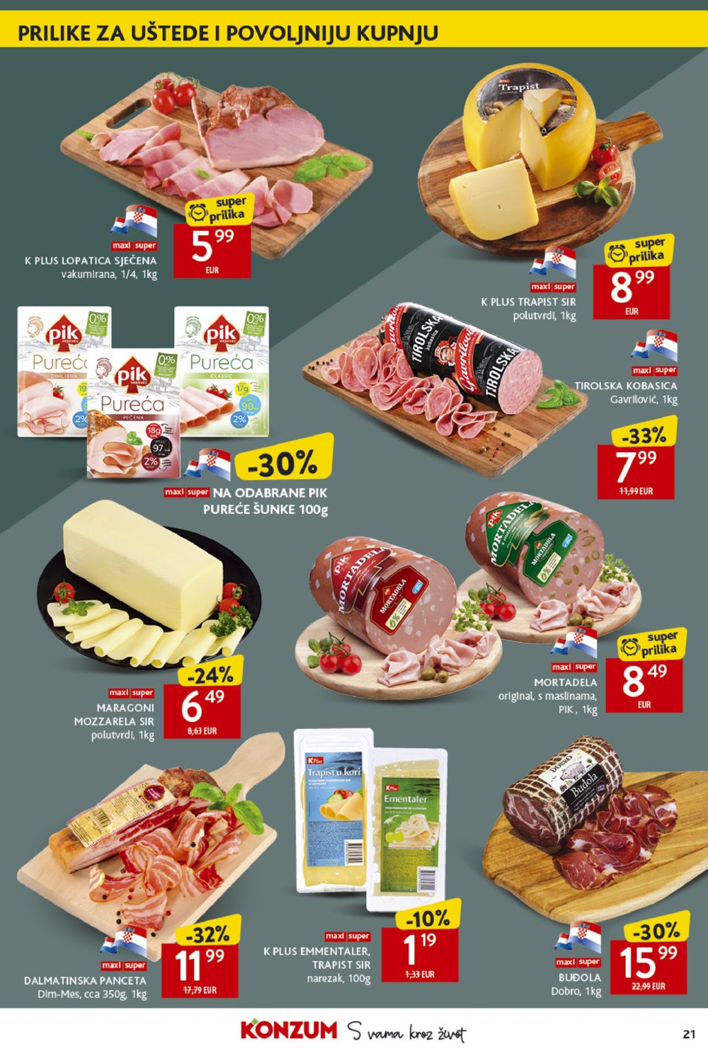 Konzum katalog Akcija 25.07.-31.07.2024.