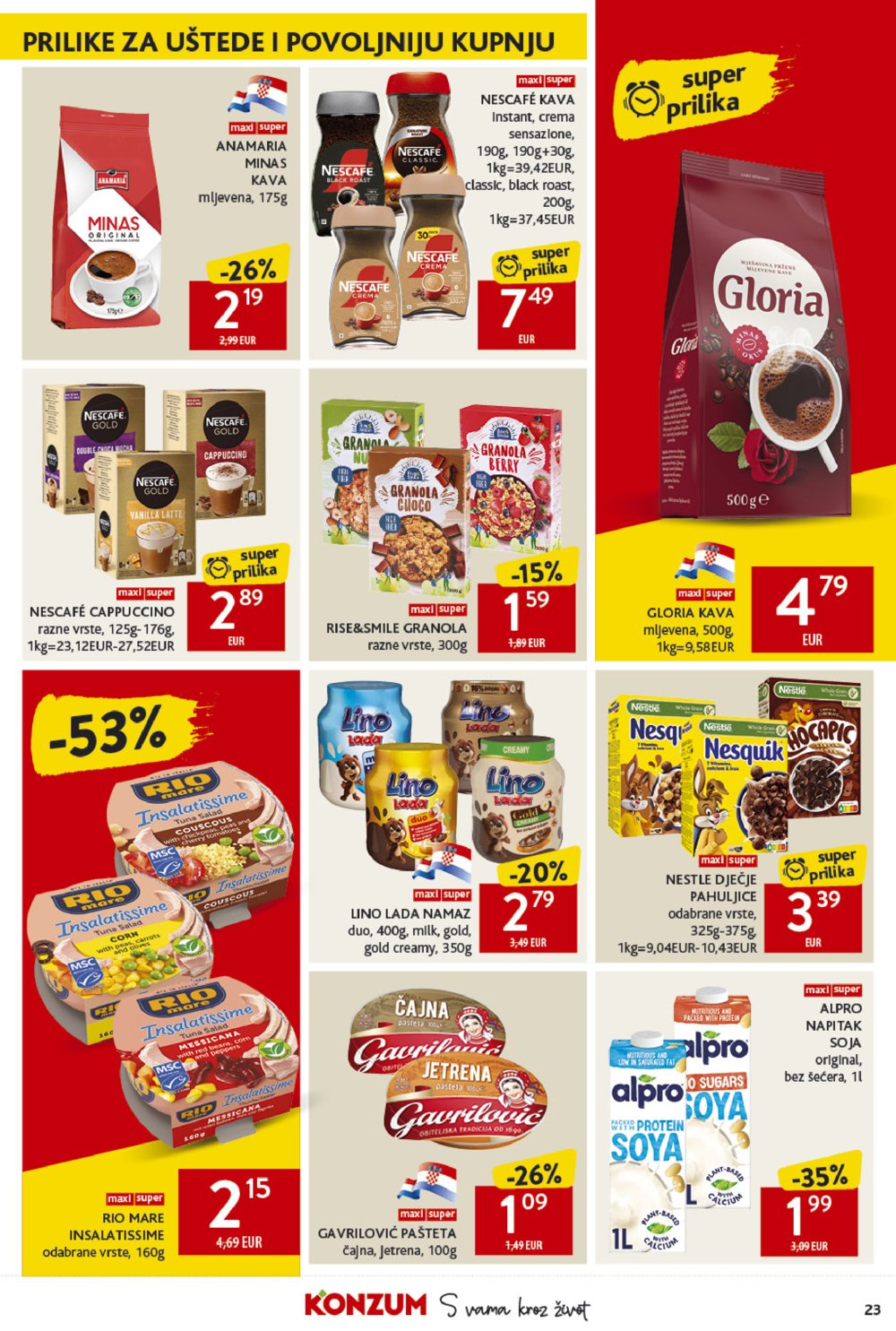 Konzum katalog Akcija 25.07.-31.07.2024.