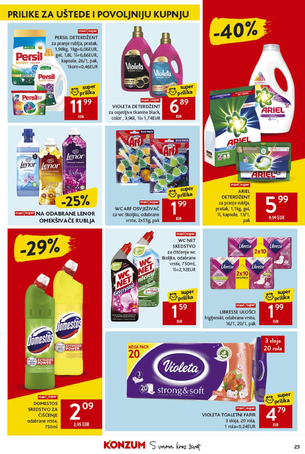 Konzum katalog Akcija 25.07.-31.07.2024.