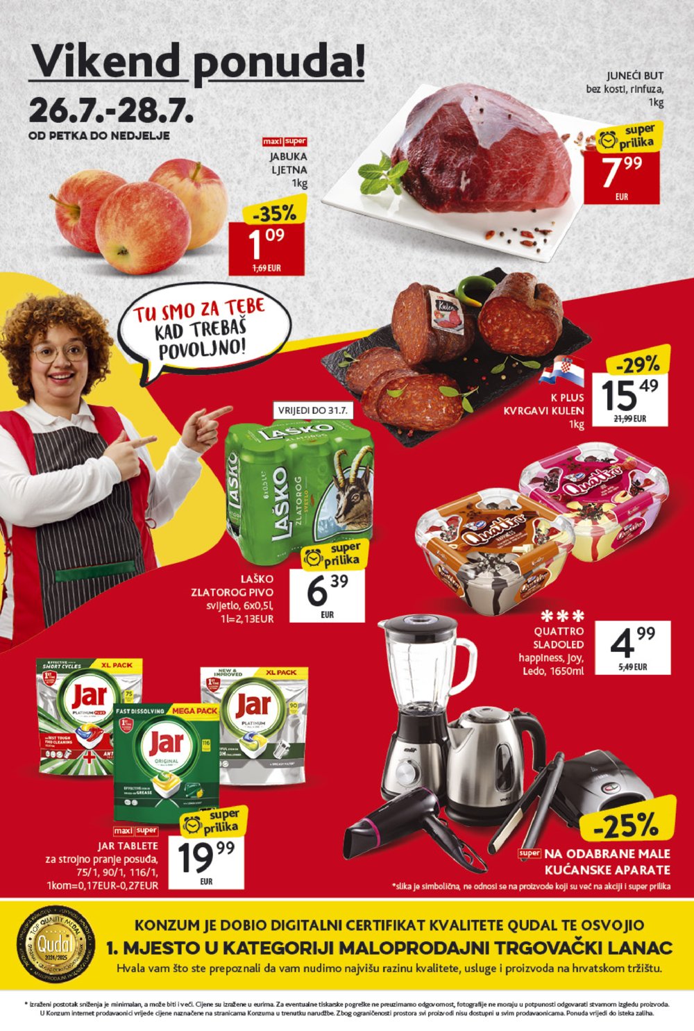 Konzum katalog Akcija 25.07.-31.07.2024.