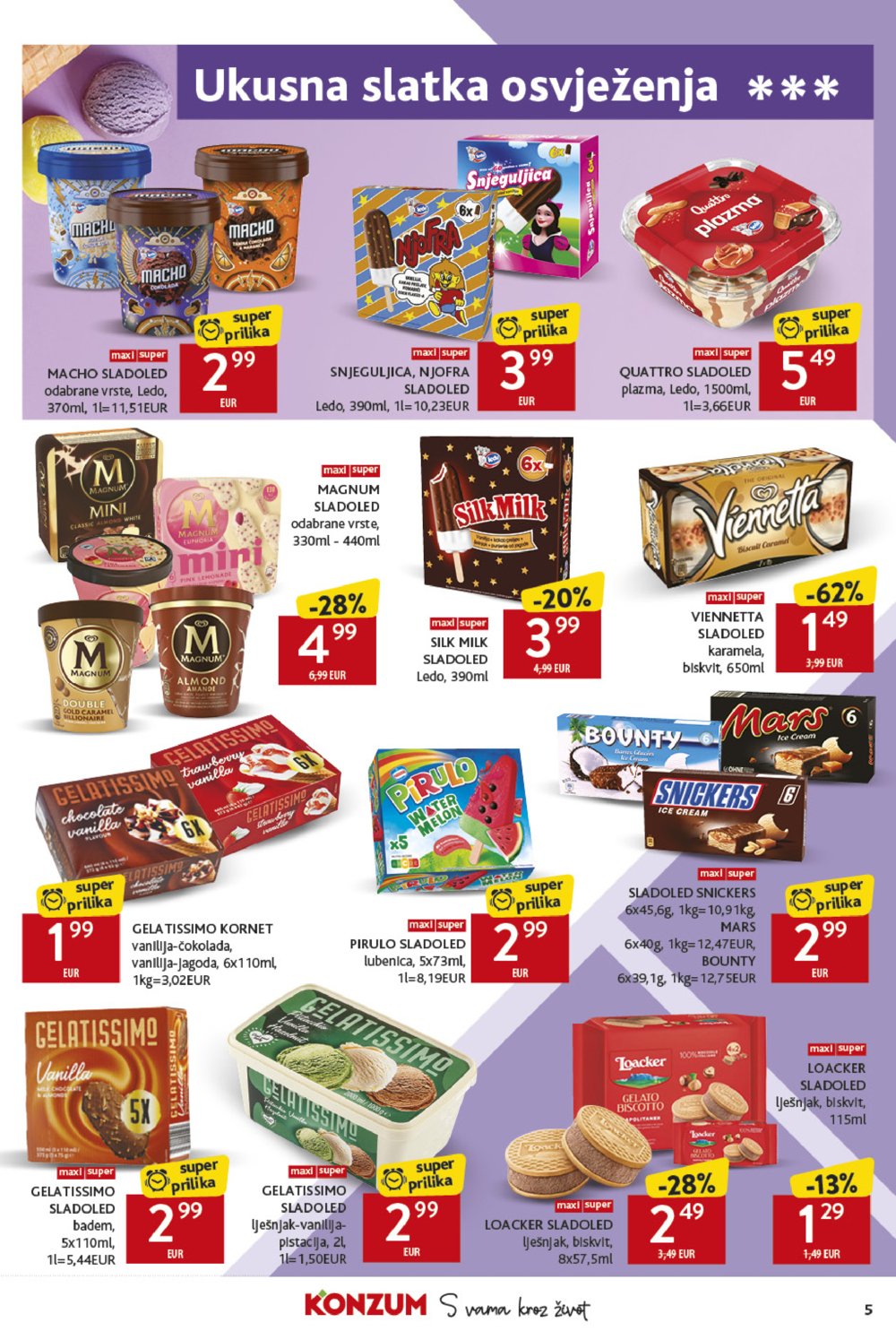 Konzum katalog Akcija 25.07.-31.07.2024.