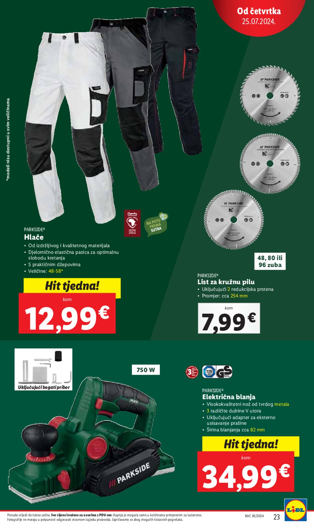 Lidl katalog Super ponuda od četvrtka 25.07.-28.07.2024.