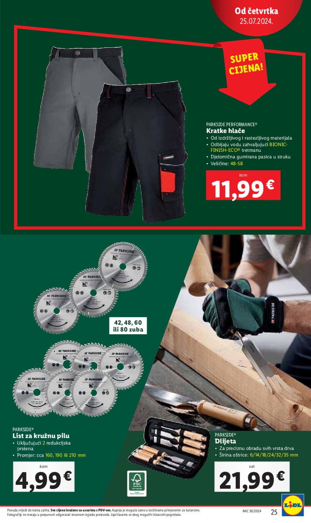 Lidl katalog Super ponuda od četvrtka 25.07.-28.07.2024.