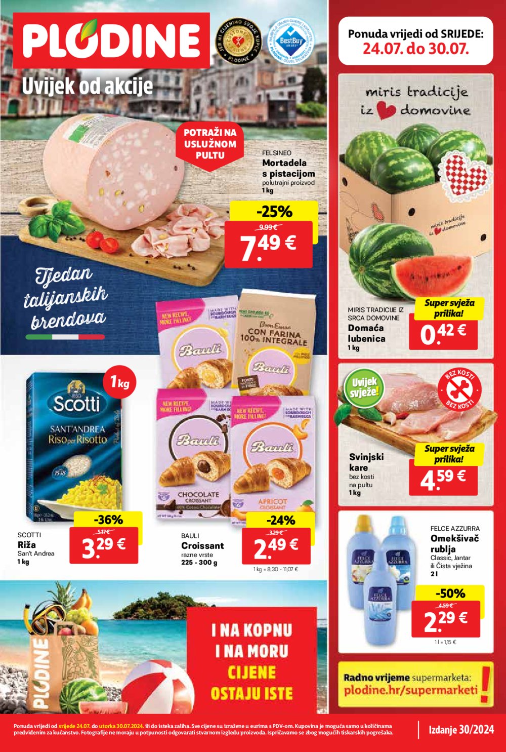 Plodine katalog Akcija 24.07.-30.07.2024.