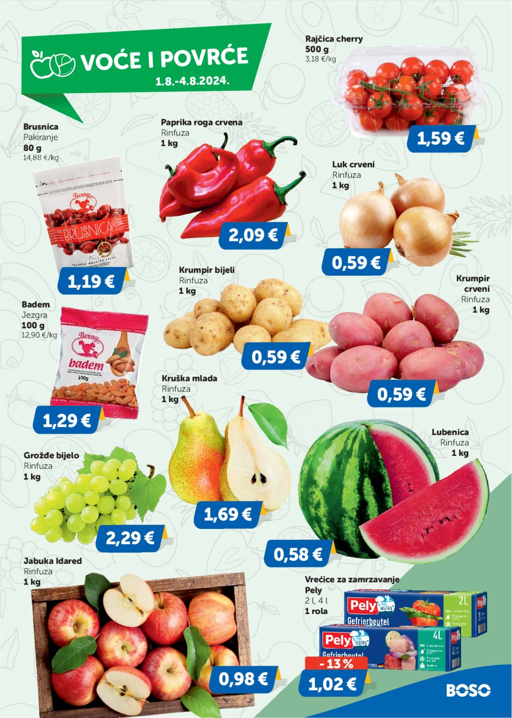 Boso katalog Akcija 01.08.-14.08.2024.