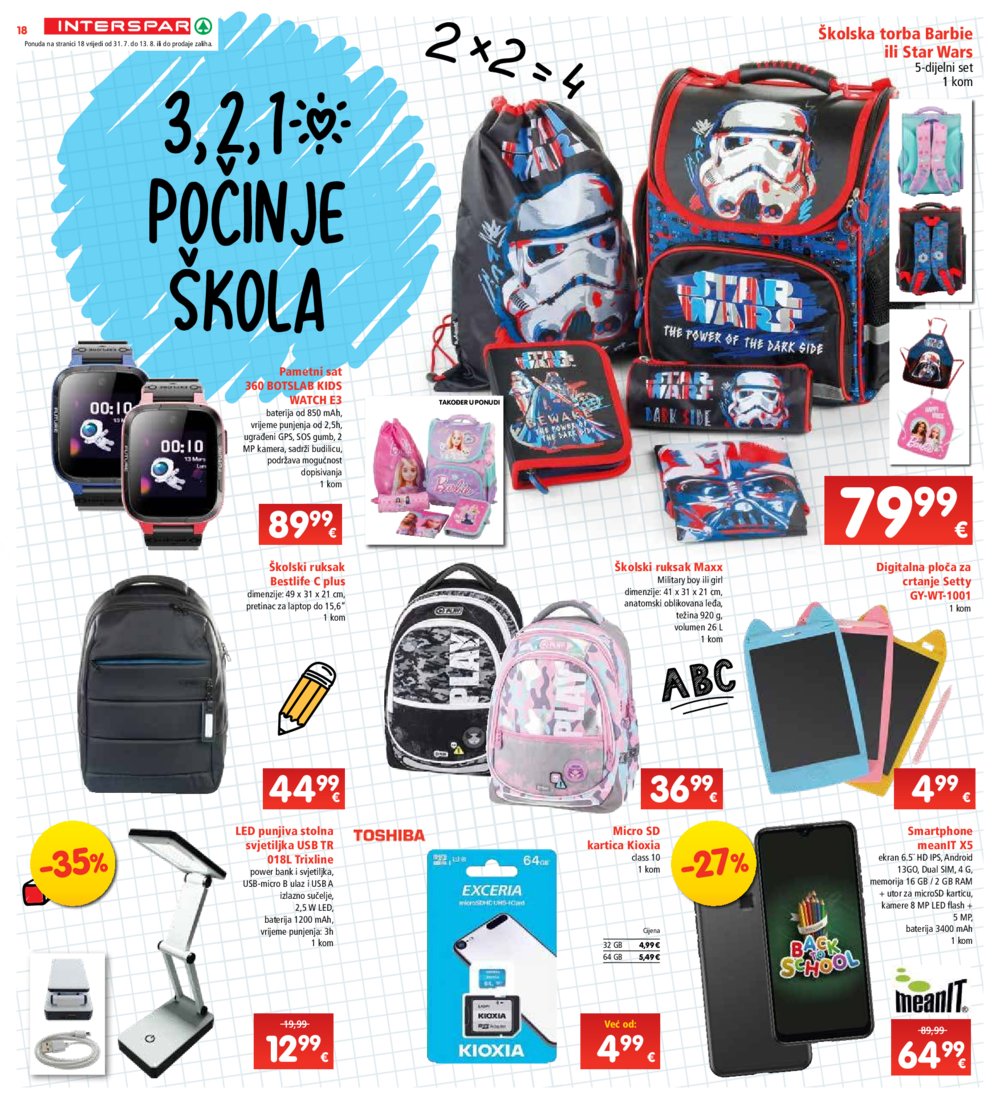 INTERSPAR katalog Akcija 31.07.-06.08.2024.