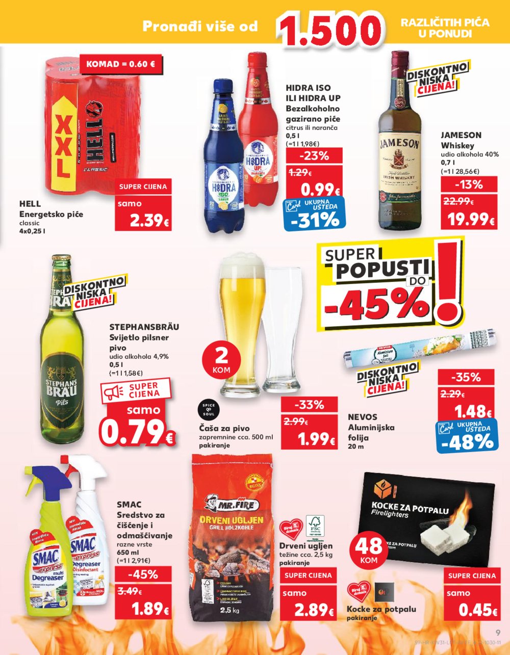 Kaufland katalog Akcija 31.07.-06.08.2024. Odabrane poslovnice