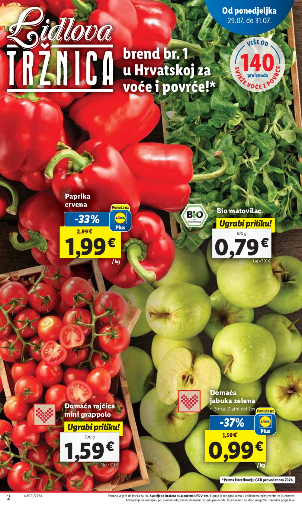 Lidl katalog Super ponuda od Ponedjeljka 29.07.-04.08.2024.