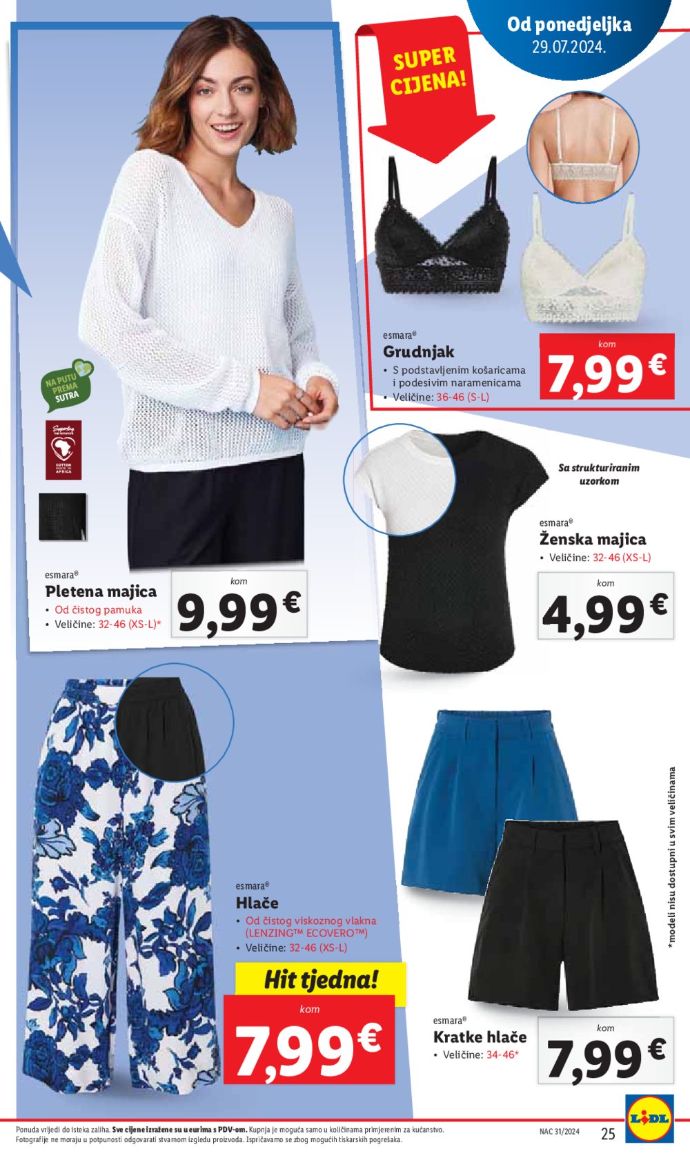 Lidl katalog Super ponuda od Ponedjeljka 29.07.-04.08.2024.