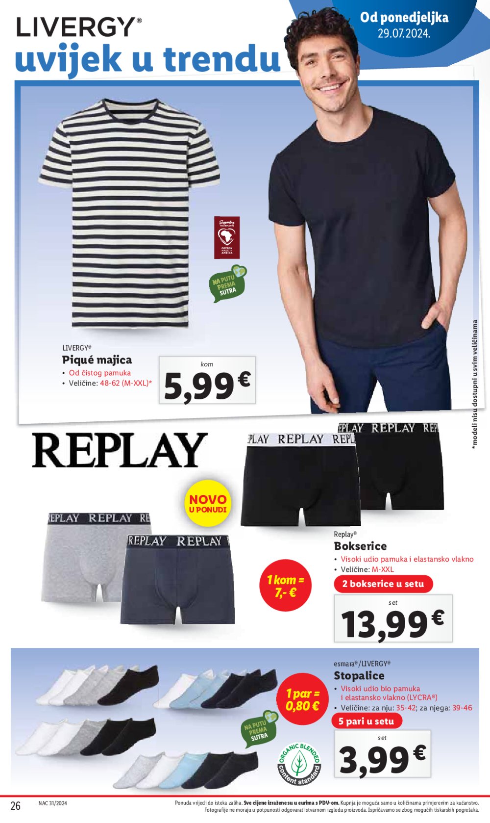 Lidl katalog Super ponuda od Ponedjeljka 29.07.-04.08.2024.
