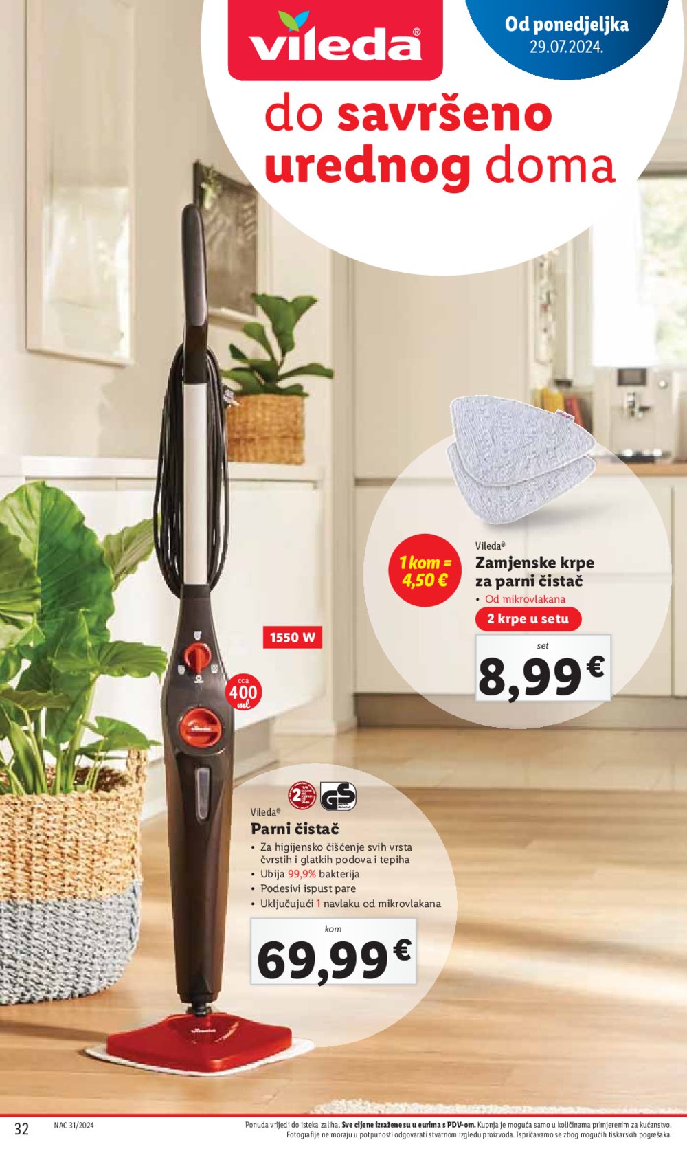 Lidl katalog Super ponuda od Ponedjeljka 29.07.-04.08.2024.