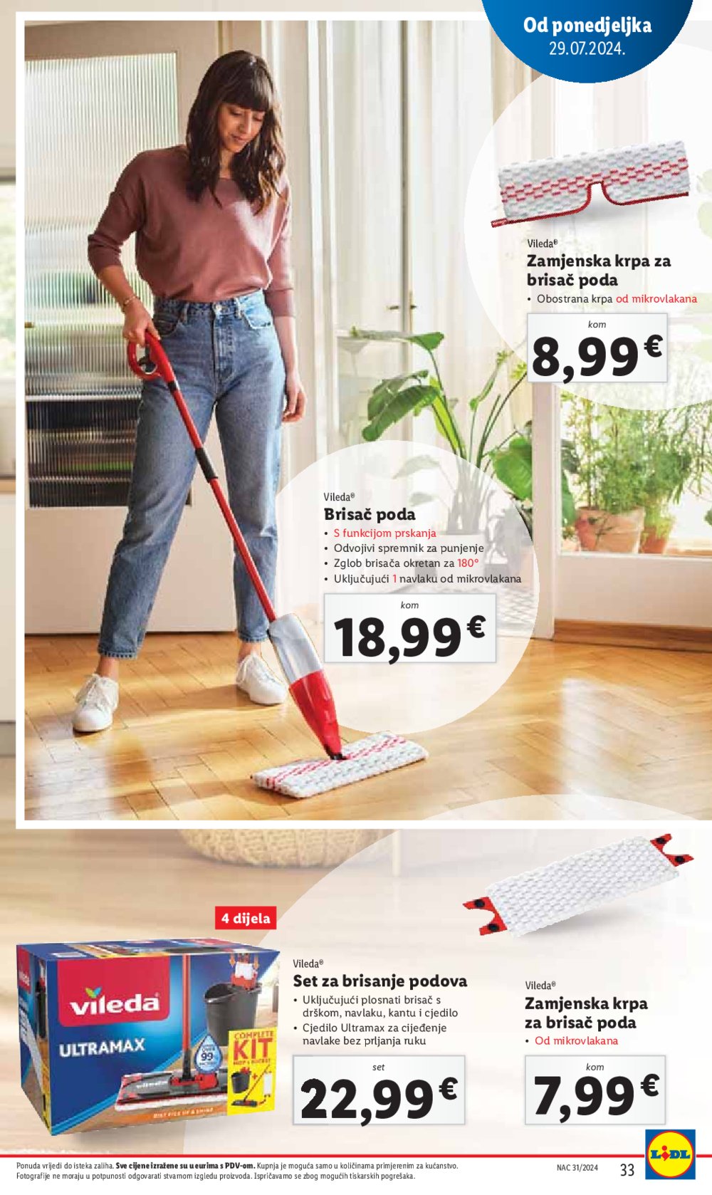 Lidl katalog Super ponuda od Ponedjeljka 29.07.-04.08.2024.