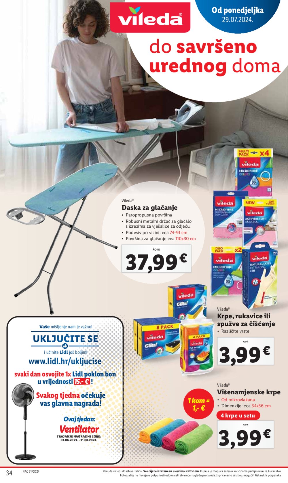 Lidl katalog Super ponuda od Ponedjeljka 29.07.-04.08.2024.