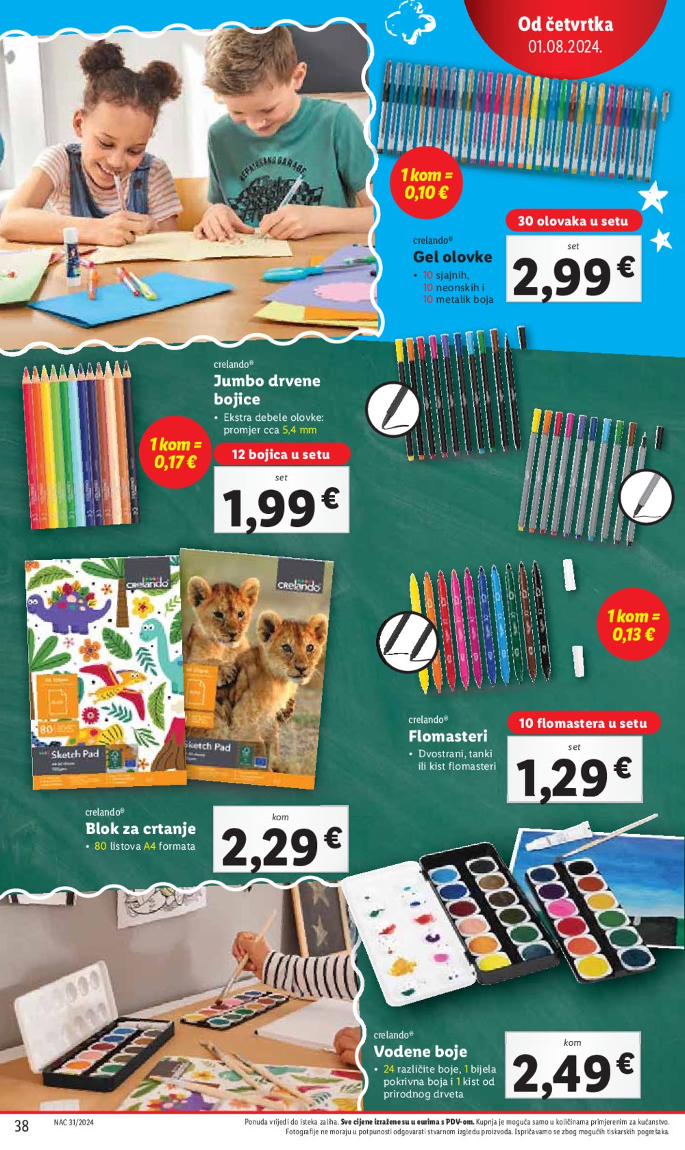 Lidl katalog Super ponuda od Ponedjeljka 29.07.-04.08.2024.