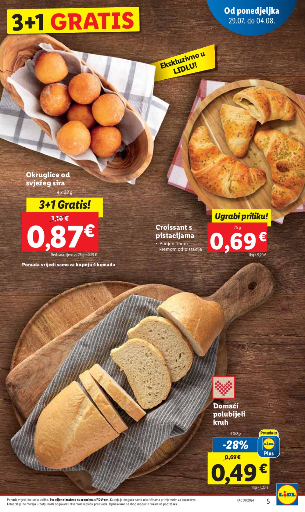 Lidl katalog Super ponuda od Ponedjeljka 29.07.-04.08.2024.