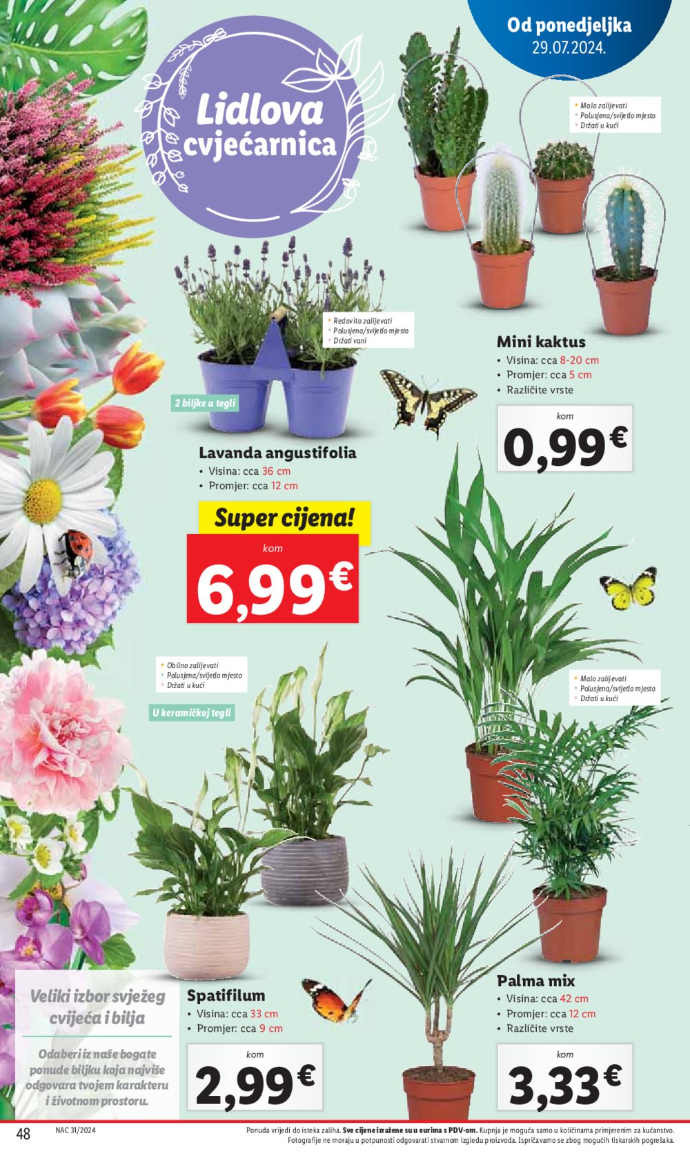 Lidl katalog Super ponuda od Ponedjeljka 29.07.-04.08.2024.