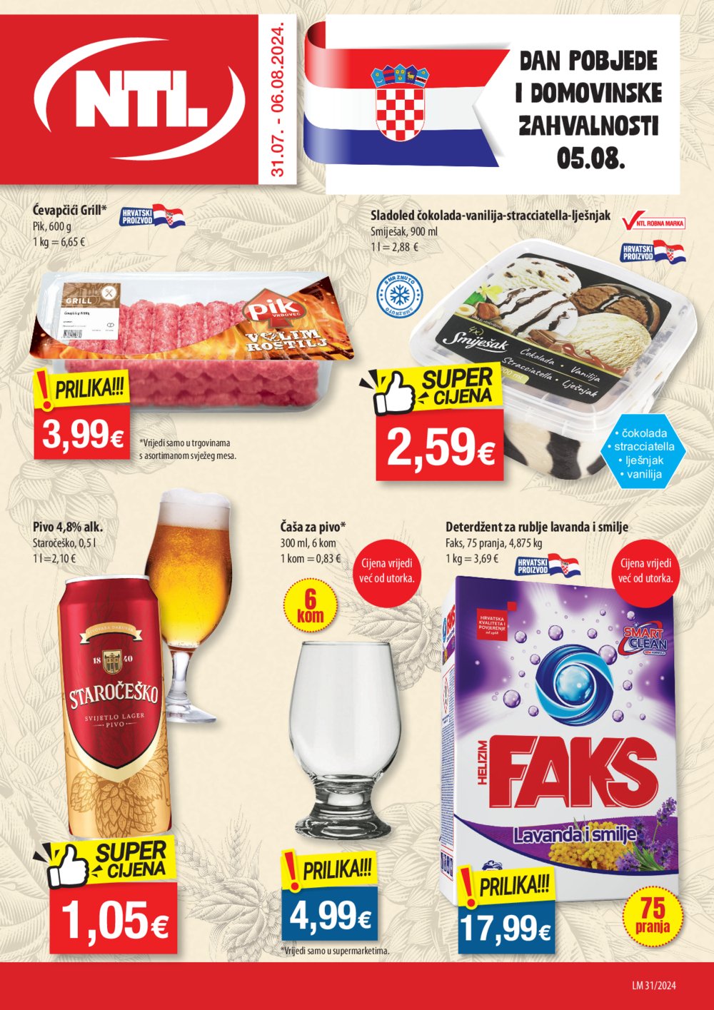 NTL katalog Akcija 31.07.-06.08.2024. Sjever