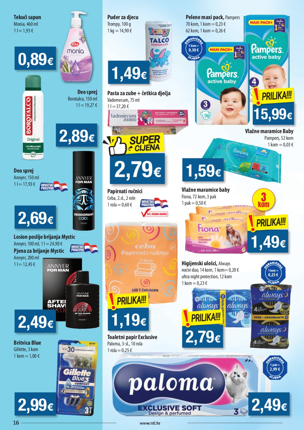 NTL katalog Akcija 31.07.-06.08.2024. Sjever
