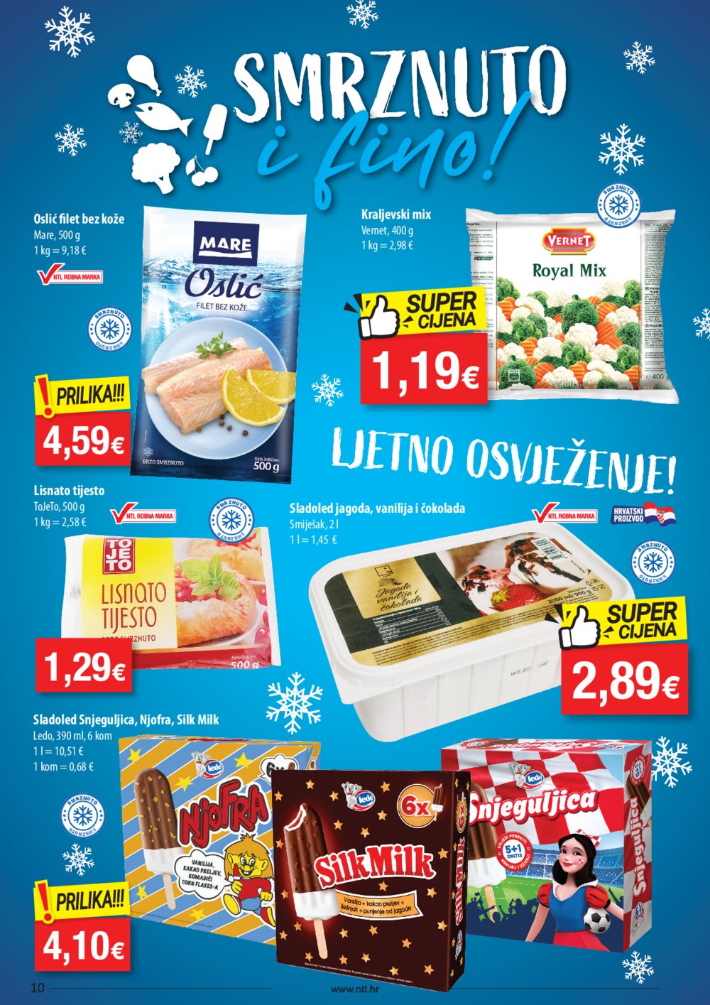 NTL katalog Akcija 31.07.-06.08.2024. Sjever