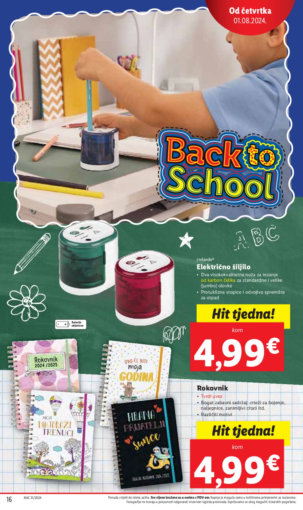 Lidl katalog Super ponuda od četvrtka 01.08.-04.08.2024.