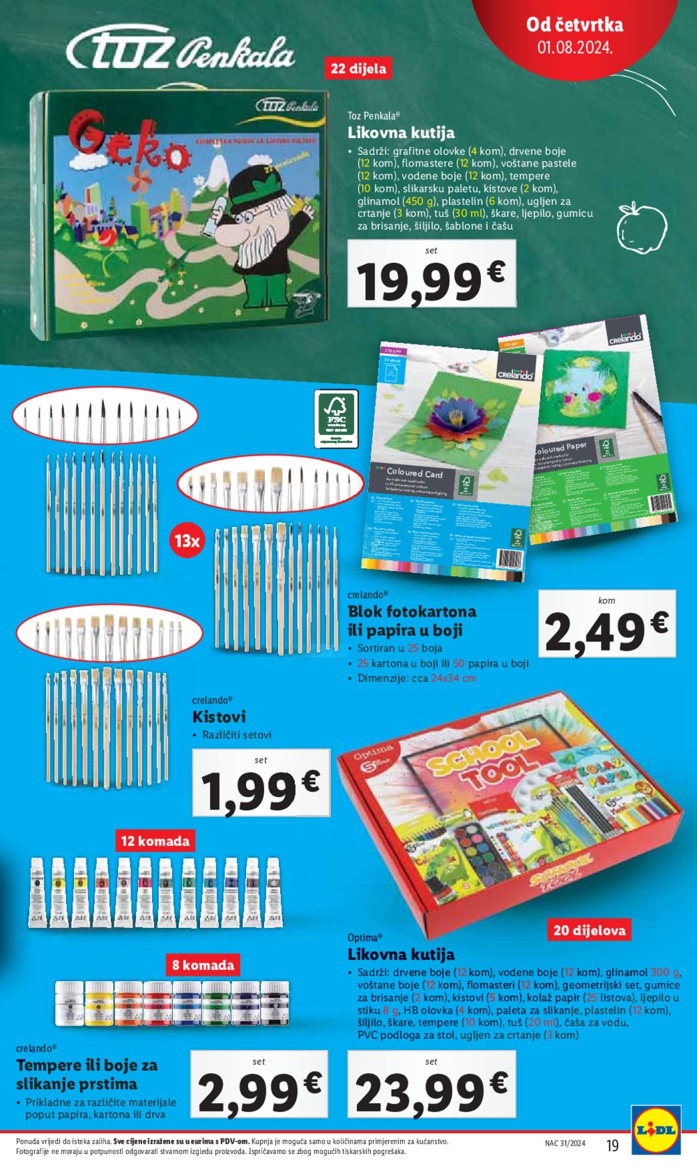 Lidl katalog Super ponuda od četvrtka 01.08.-04.08.2024.
