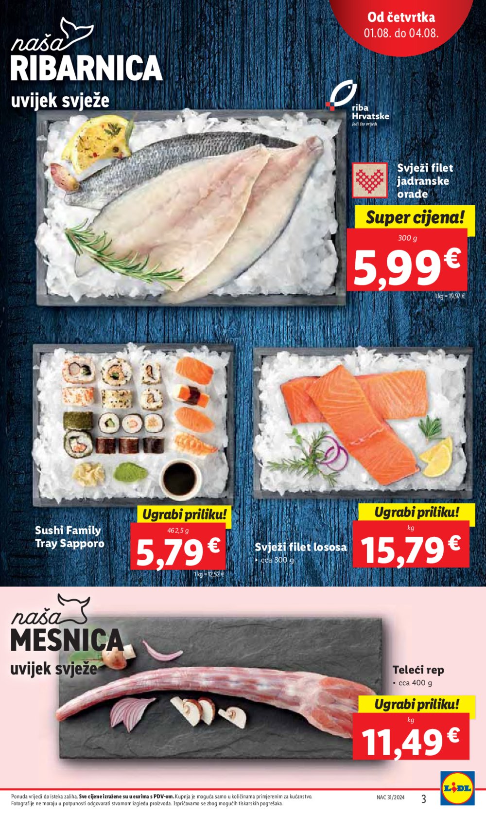 Lidl katalog Super ponuda od četvrtka 01.08.-04.08.2024.