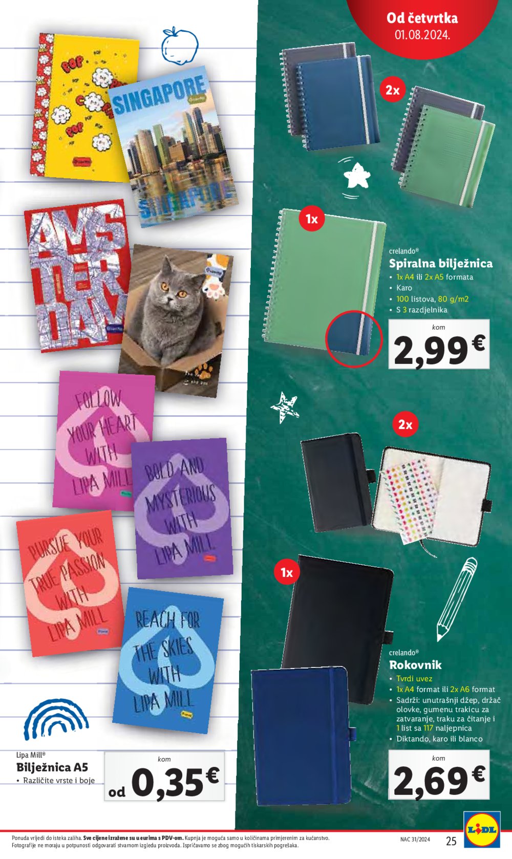 Lidl katalog Super ponuda od četvrtka 01.08.-04.08.2024.