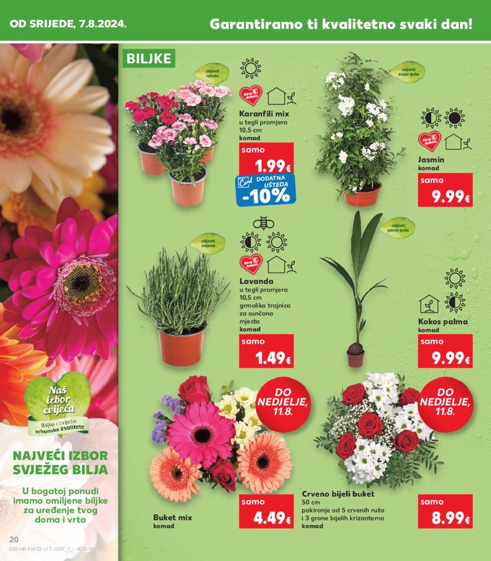 Kaufland katalog Akcija 07.08.-13.08. VG, Rv, Ma, Vu, DS, Po, Vo