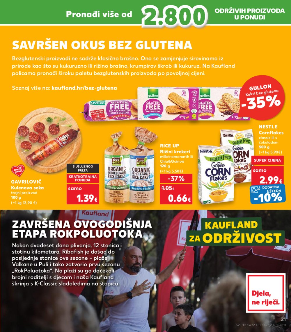 Kaufland katalog Akcija 07.08.-13.08. VG, Rv, Ma, Vu, DS, Po, Vo