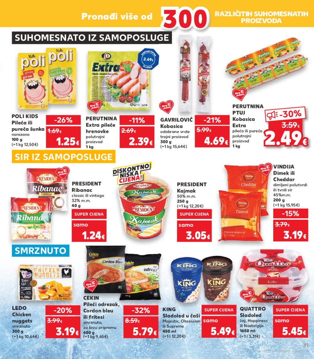 Kaufland katalog Akcija 07.08.-13.08. VG, Rv, Ma, Vu, DS, Po, Vo