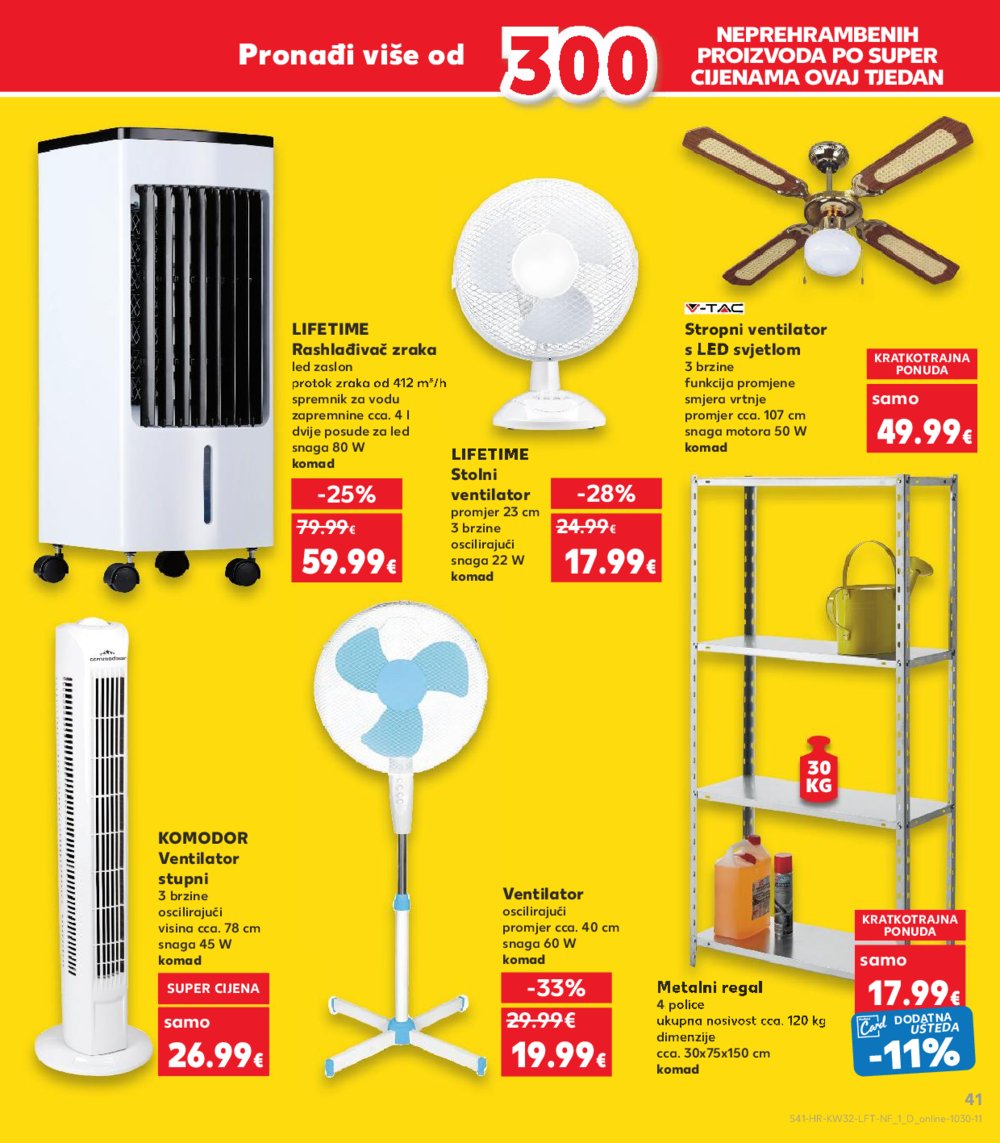 Kaufland katalog Akcija 07.08.-13.08. VG, Rv, Ma, Vu, DS, Po, Vo