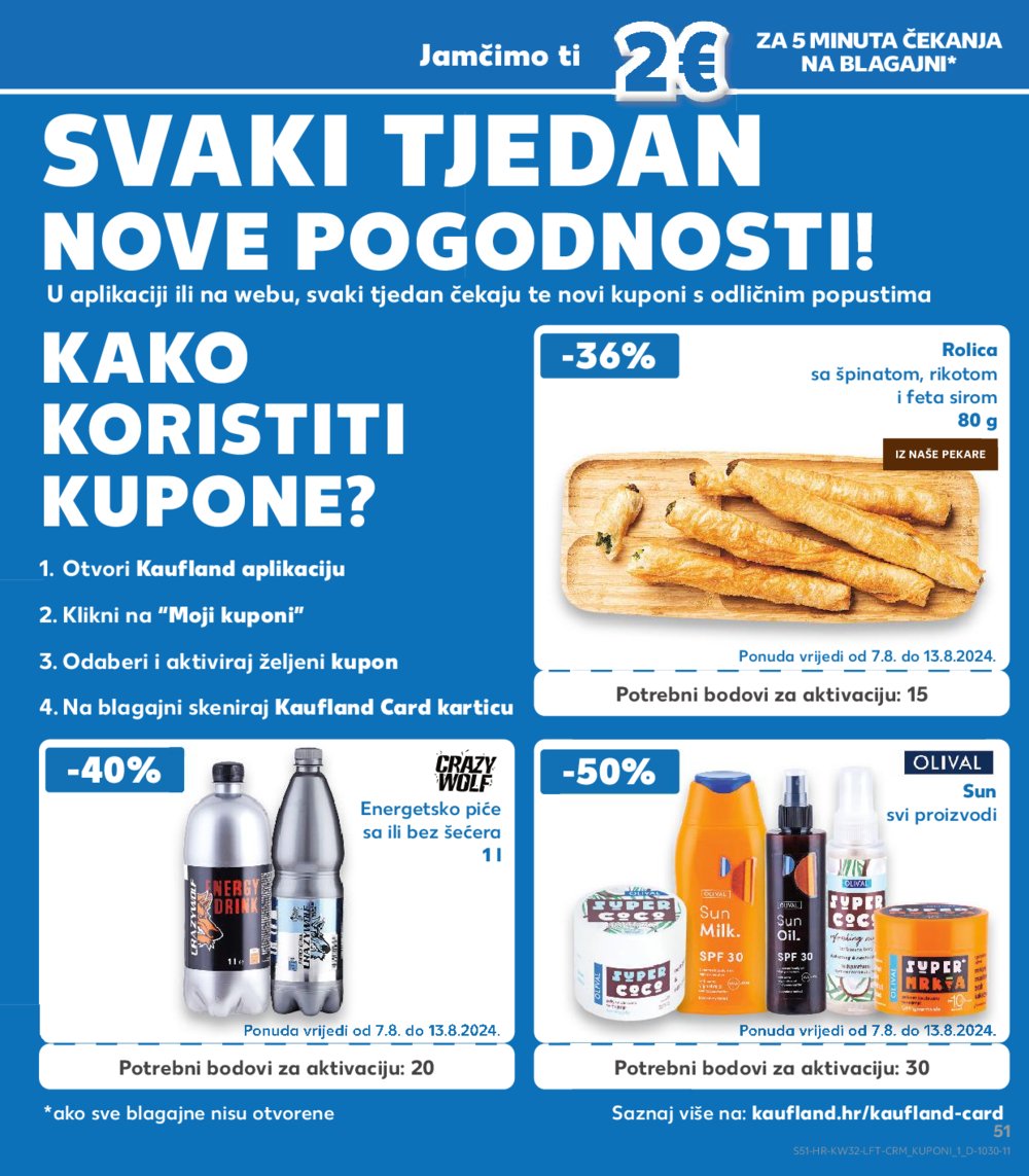 Kaufland katalog Akcija 07.08.-13.08. VG, Rv, Ma, Vu, DS, Po, Vo