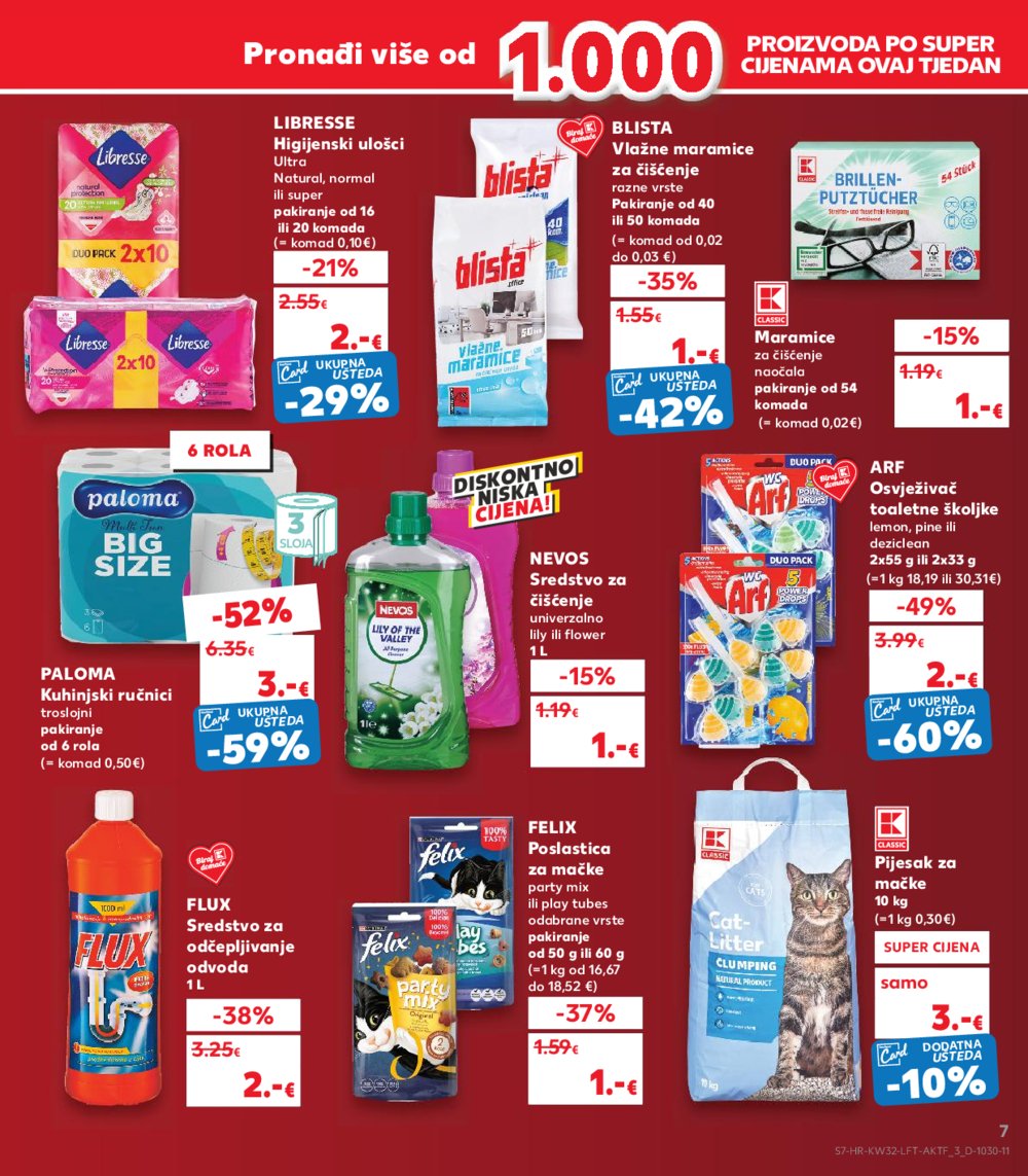 Kaufland katalog Akcija 07.08.-13.08. VG, Rv, Ma, Vu, DS, Po, Vo