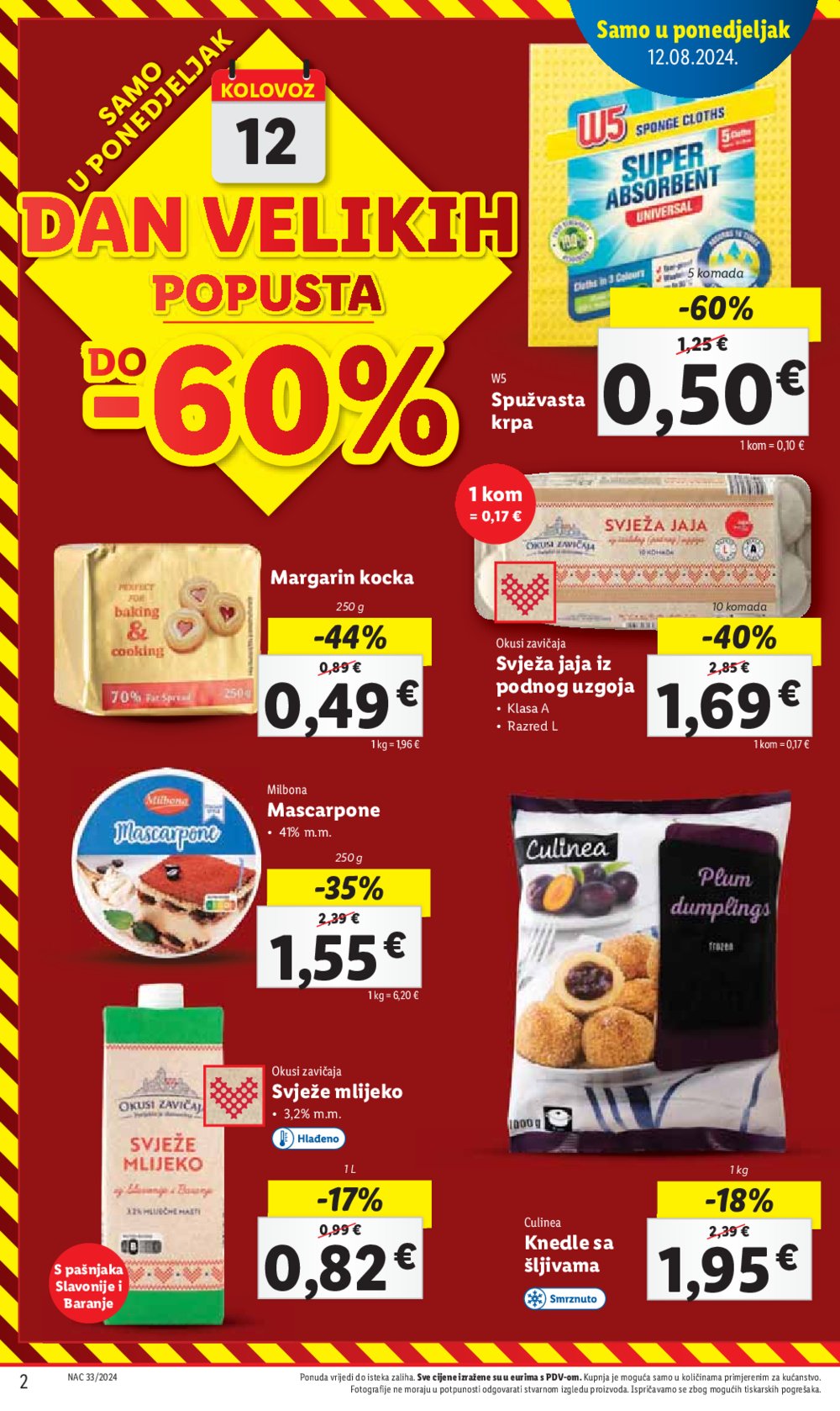 Lidl katalog Super ponuda od ponedjeljka 12.08.-18.08.2024.